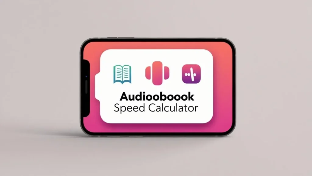Audiobook Speed Calculator Audiobook Speed Calculator